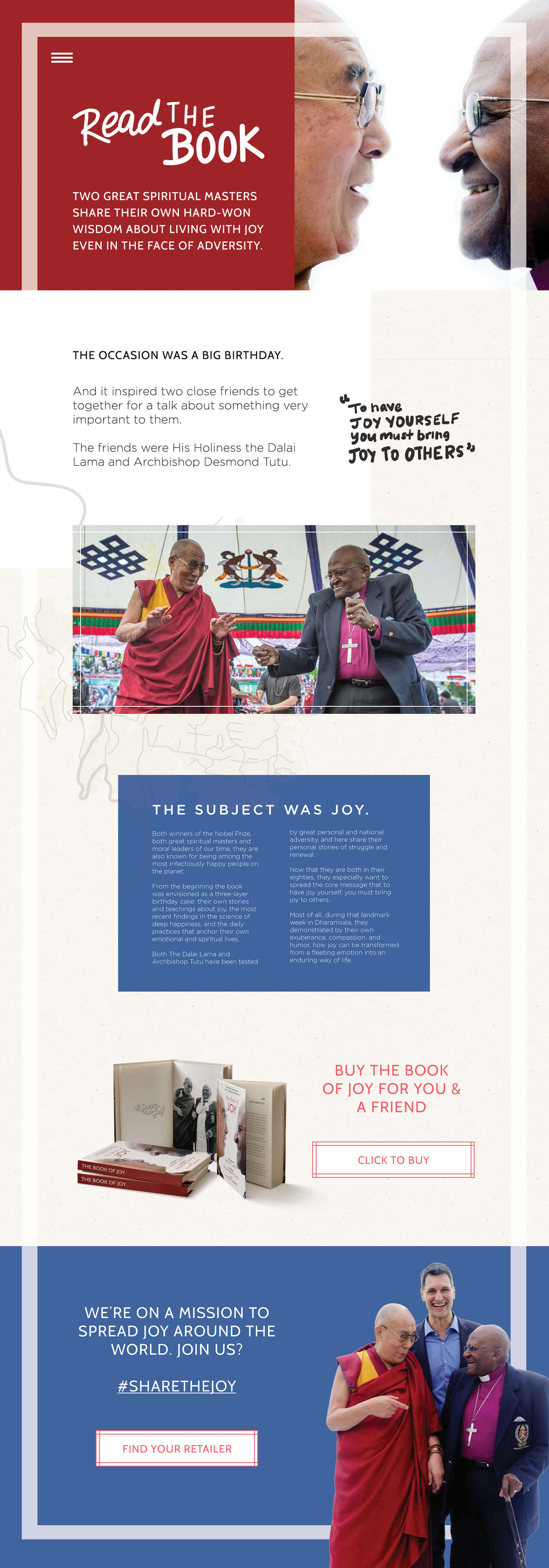 The home page of the website design from a live shot